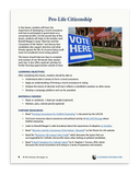 Pro-Life Citizenship (Download)