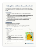 St. Joseph: Pro-Life Saint, Hero, and Role Model (Download)