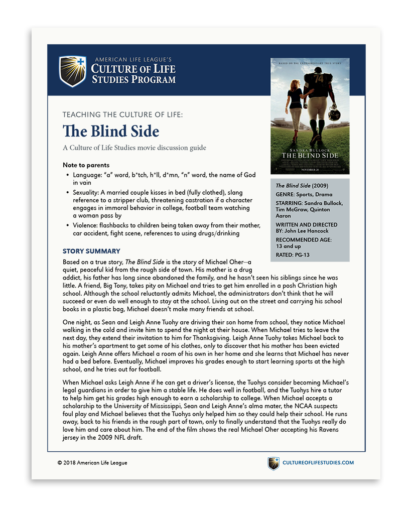 The Blind Side, Drama films