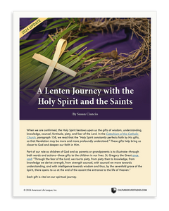 A Lenten Journey with the Holy Spirit and the Saints (Download)