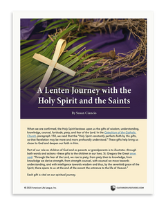 A Lenten Journey with the Holy Spirit and the Saints (Download)