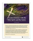 A Lenten Journey with the Holy Spirit and the Saints (Download)