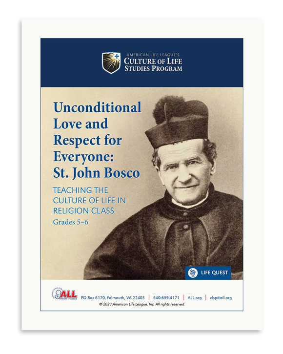 Unconditional Love and Respect for Everyone: St. John Bosco (Download)