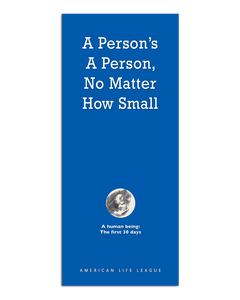 A Person's a Person, No Matter How Small