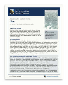 Book Discussion Guide: Son by Lois Lowry (FREE Download)