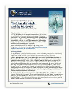 Book Discussion Guide: The Lion, the Witch, and the Wardrobe by C.S. Lewis (FREE Download)