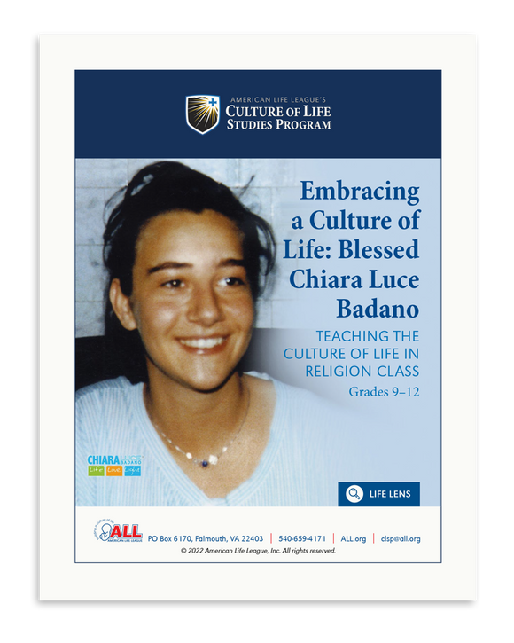 Embracing a Culture of Life: Blessed Chiara Luce Badano (Download)