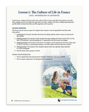 La Culture de la Vie: Teaching the Culture of Life in French Class (Download)