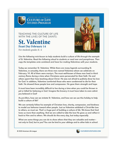St. Valentine (Download)