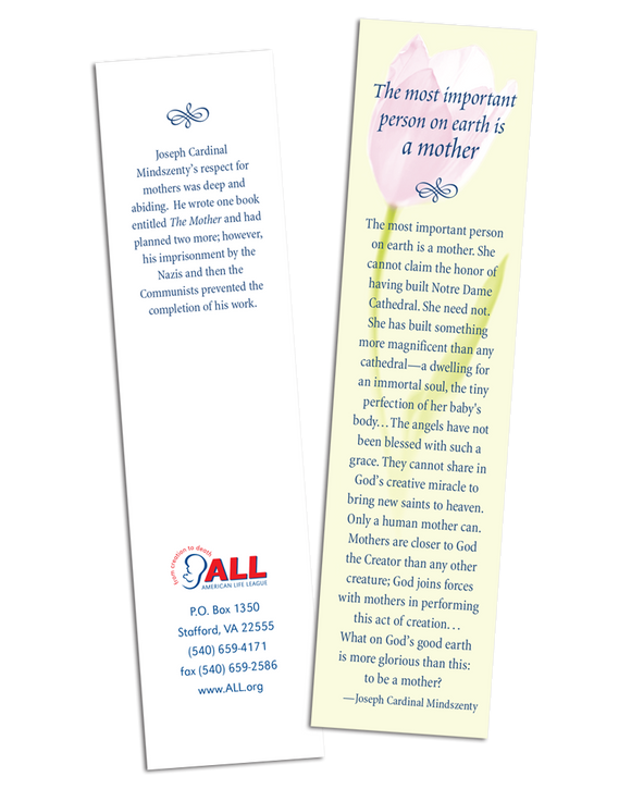 Mother's Day Bookmark CLEARANCE
