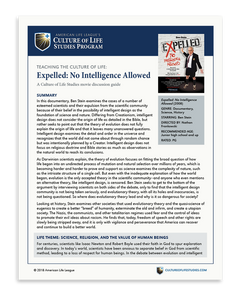 Movie Discussion Guide: Expelled: No Intelligence Allowed (2008) (FREE Download)