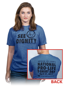 2017 NPLTD See Dignity T-shirt